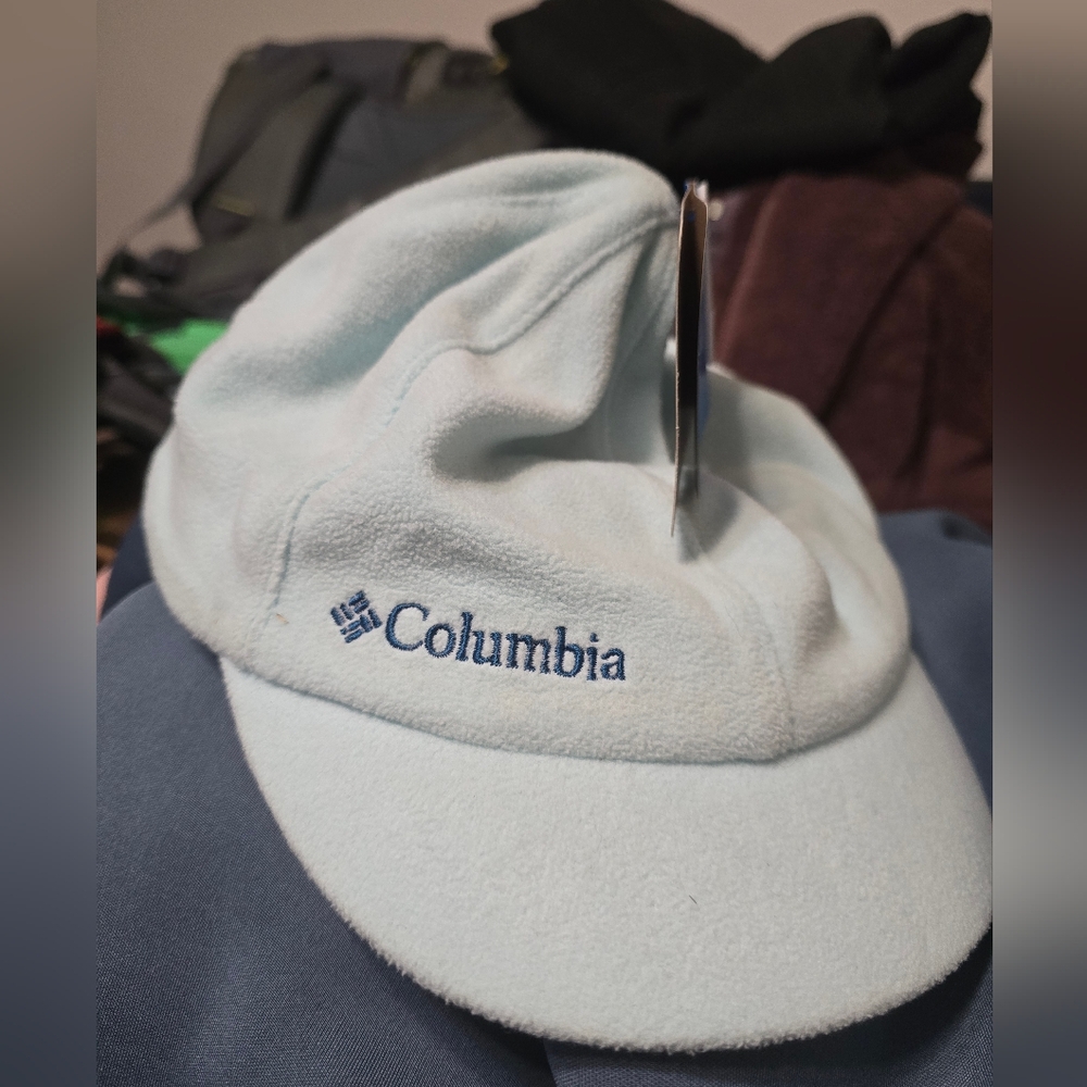 Columbia Sky Blue Fleece Hat - Picture 2 of 3